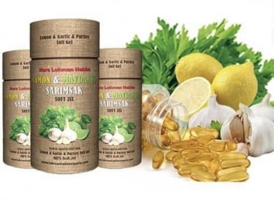 DETOX/ДЕТОКС Капсули лимон, чесън и магданоз 60 капсули
